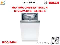 Máy rửa bát âm toàn phần Bosch SPV6ZMX23E - Series 6 - Made in Poland